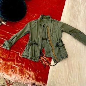 Daughters of Liberation Army Jacket Size 4 - Anthropologie